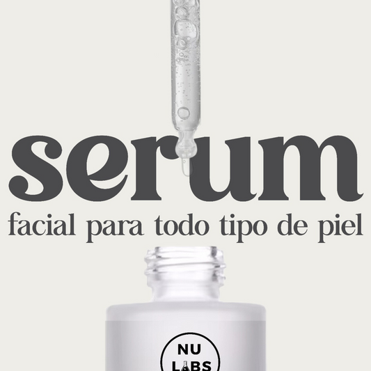 Nu Labs Serum Facial Ácido Hialurónico 30ml – Hidratante Profundo + Factor Humectante + Efecto Glow + Mejora Elasticidad + Piel Suave y Radiante – Todo Tipo de Piel