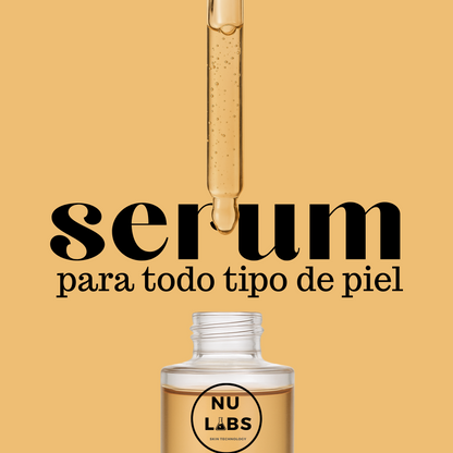 Nu Labs Sérum Facial con Ácido Hialurónico y Vitamina C, Unificador de Tono, 30 ml