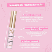 Sérum para Crecimiento de Pestañas Largas y Fuertes