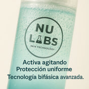 Fórmula bifásica: agitar antes de usar