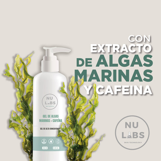 Gel Conductor Reafirmante Nu Labs 250ml para Aparatología, Efecto Lifting, Mejora Elasticidad y Tonifica, Reduce Flacidez y Arrugas, Activos Anti Edad
