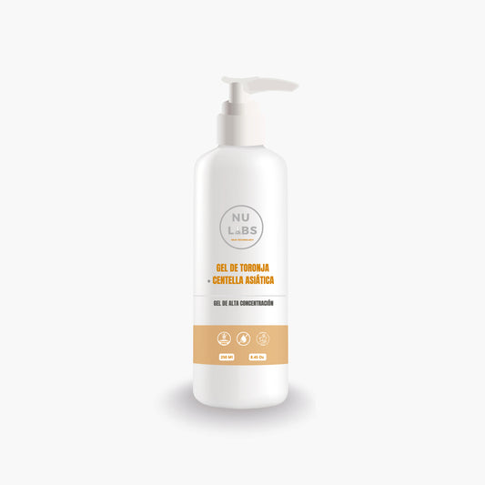 Gel Conductor Reductivo Corporal para Aparatología, Favorece Reducción de Medidas y Combate Celulitis, Tonifica y Alisa la Piel, Mejora Circulación y Define Contornos, 250ml Nu Labs