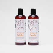 Kit Dúo Shampoo de Caballo 500ml | Tratamiento Detox Anticaída