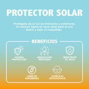 Protector Solar Facial FPS 50+ Textura Ligera y No Grasosa