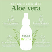 Bruma de Cama con Aceite Esencial de Aloe Vera